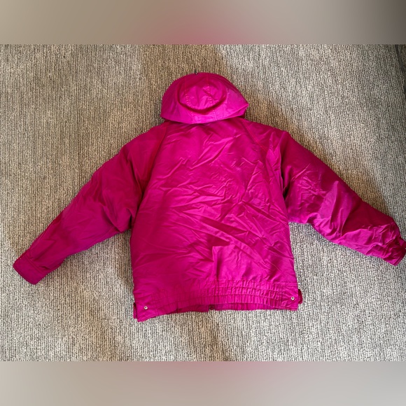 VTG Kitzbuhel Women’s Ski Y2K Gaper Day Down Coat w/ zip hood Retro GUC Medium. - Picture 2 of 11